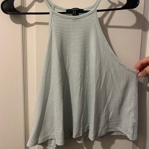 Striped halter top